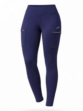 Kindly yours size XS Navy Cargo Pocket Active Leggings